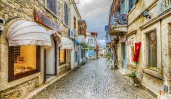 Alacati Town in Turkey