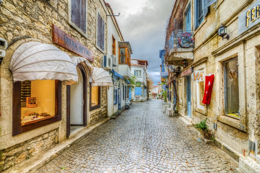 Alacati Town in Turkey